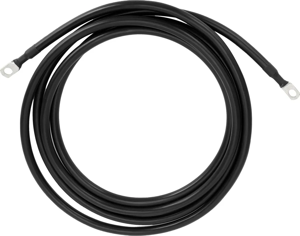 Câble Batterie 4 AWG Noir 3m : Évitez les Pertes d'Énergie et la Corrosion - 2