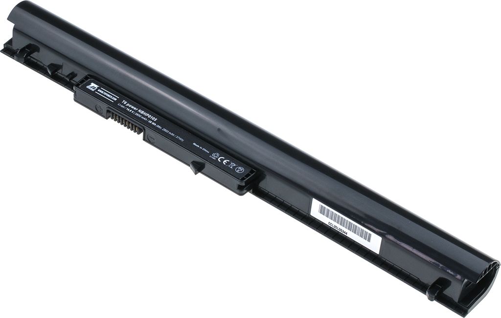 T6 Power Akku für Hewlett Packard 240 G3 Notebook PC, Li-Ion, 14,8 V, 2600 mAh (38 Wh), schwarz