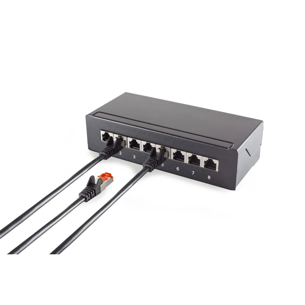 Câble patch 25m Cat6A anti-interférences PIMF LSZH pour connexion stable - 4