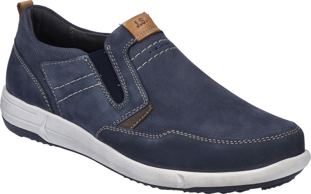 Josef Seibel Enrico 04 - Blau / Kombi Nubukleder Größe: 39 Normal