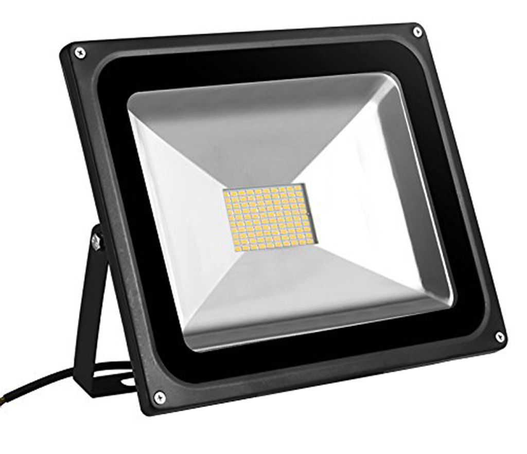 10X 20W LED Fluter mit Stecker Außen Strahler Flutlicht Scheinwerfer Lampe Weiß