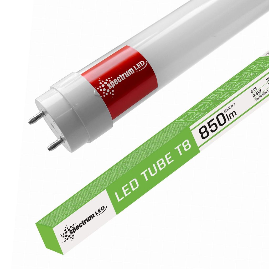 Tuba LED Biała Ciepła 60 CM T8 230V 8,5W WOJ+22300 Zdjęcie produktu 