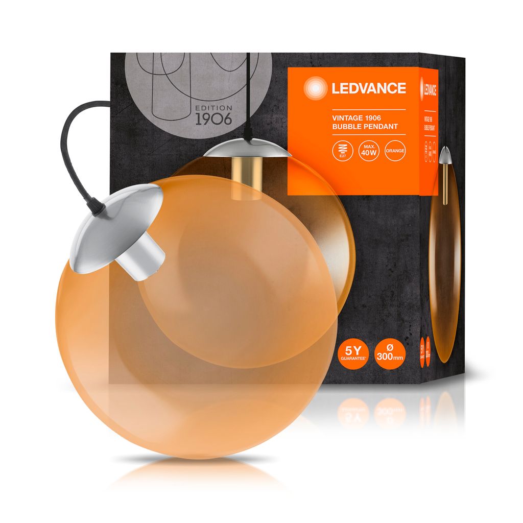 Ledvance Vintage 1906 Pendelleuchte Bubble Oranges Produktbild 5