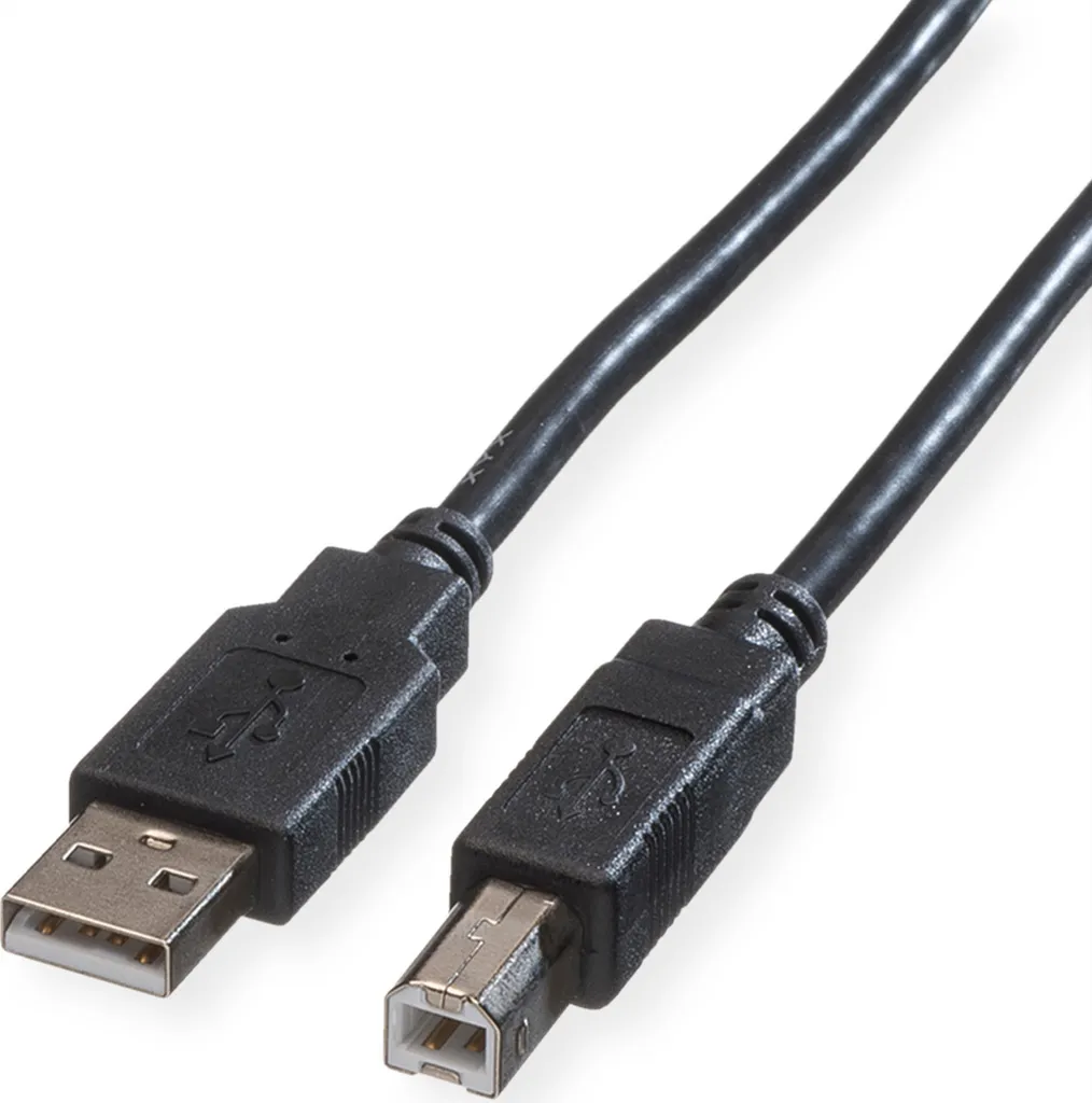 Cavo USB Audio ROLINE GREEN 0.8m | Basso Rumore e Contatti Oro