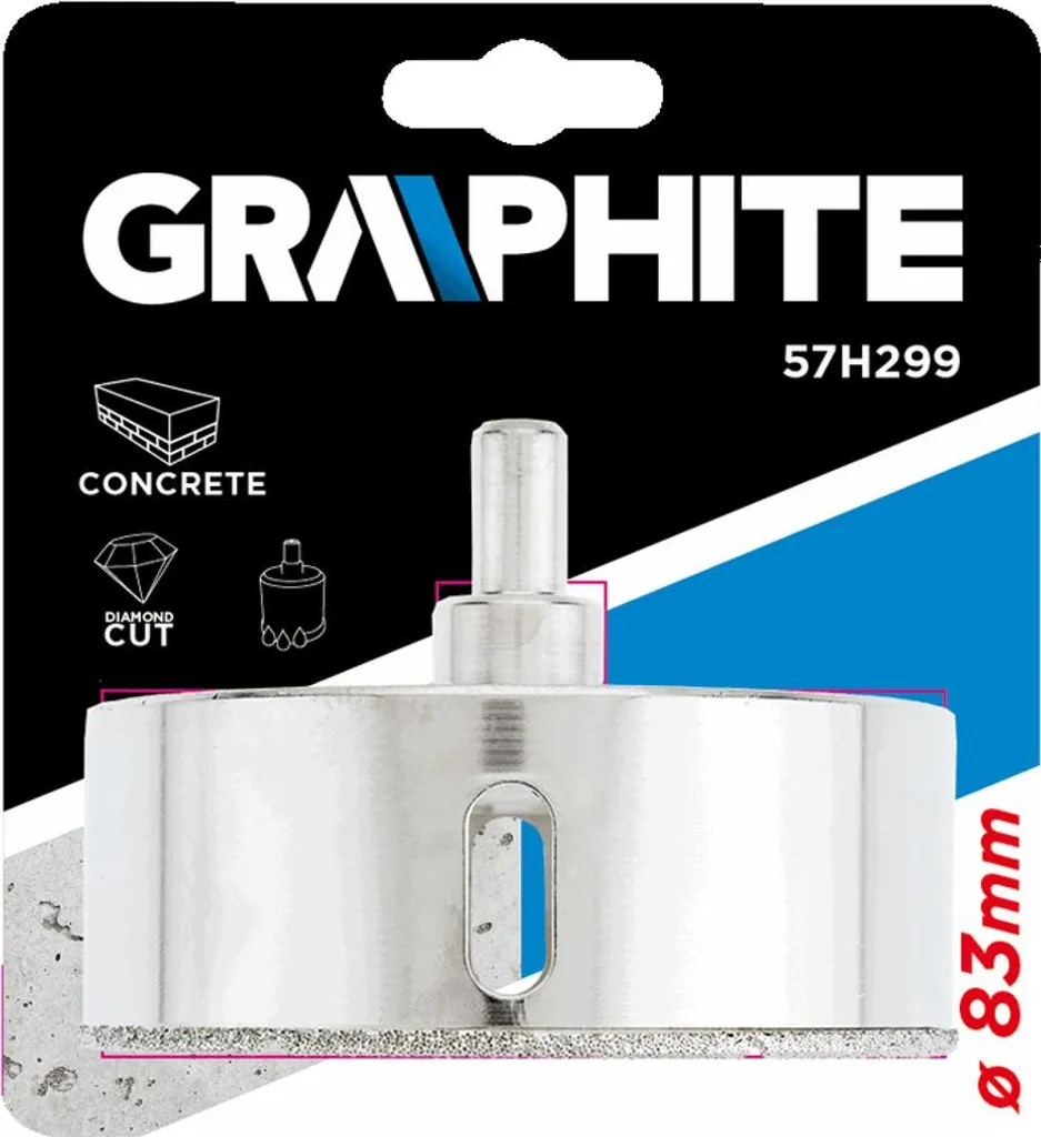 Foret diamanté 83 mm haute résistance pour découpe nette du grès - 5