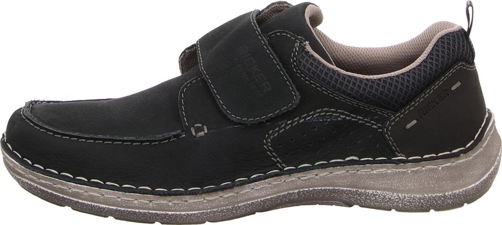 Rieker Slipper - Blau Veloursleder Größe: 41 Normal Produktbild 55
