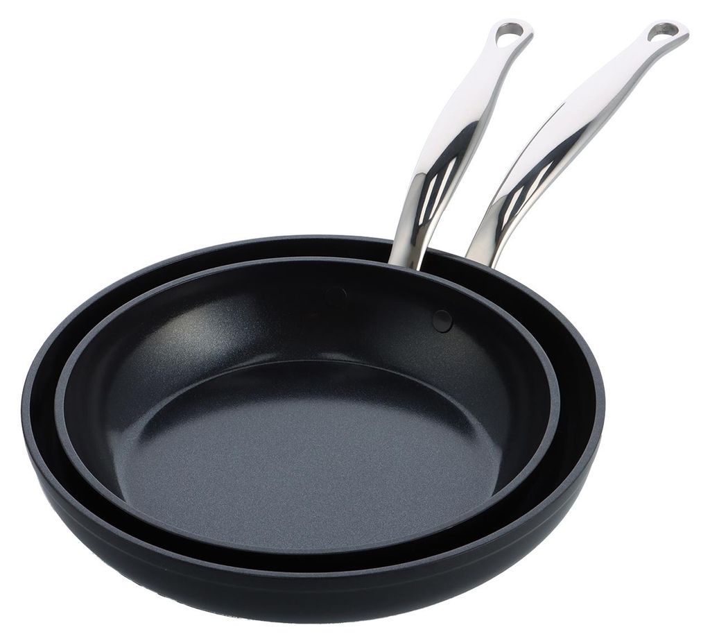 GreenPan Barcelona Pro, Rund, Allzweckpfanne, Schwarz, Produktbild 