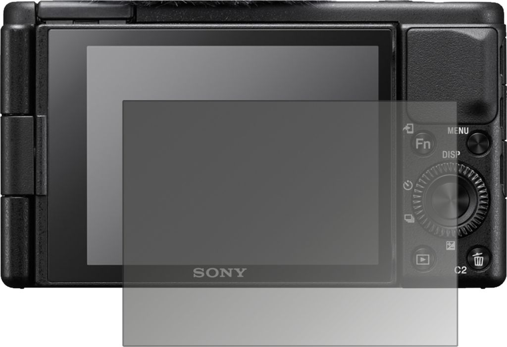 Blickschutzfolie für Sony ZV-1 matt Schutzfolie Folie Display Schutz dipos