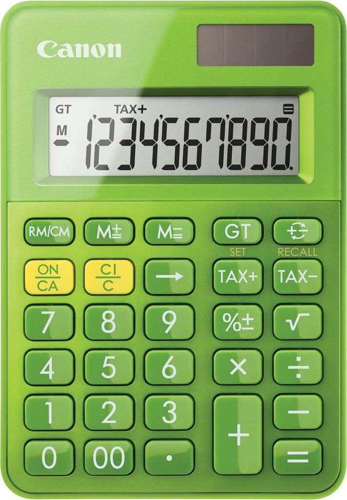 Canon LS 100K MGR Mini-Tischrechner grün