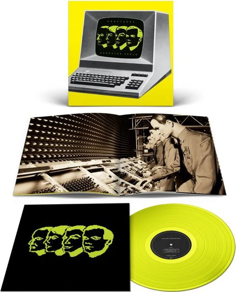 Kraftwerk Computer World Vinyle Jaune LP - Édition Limitée Remasterisée