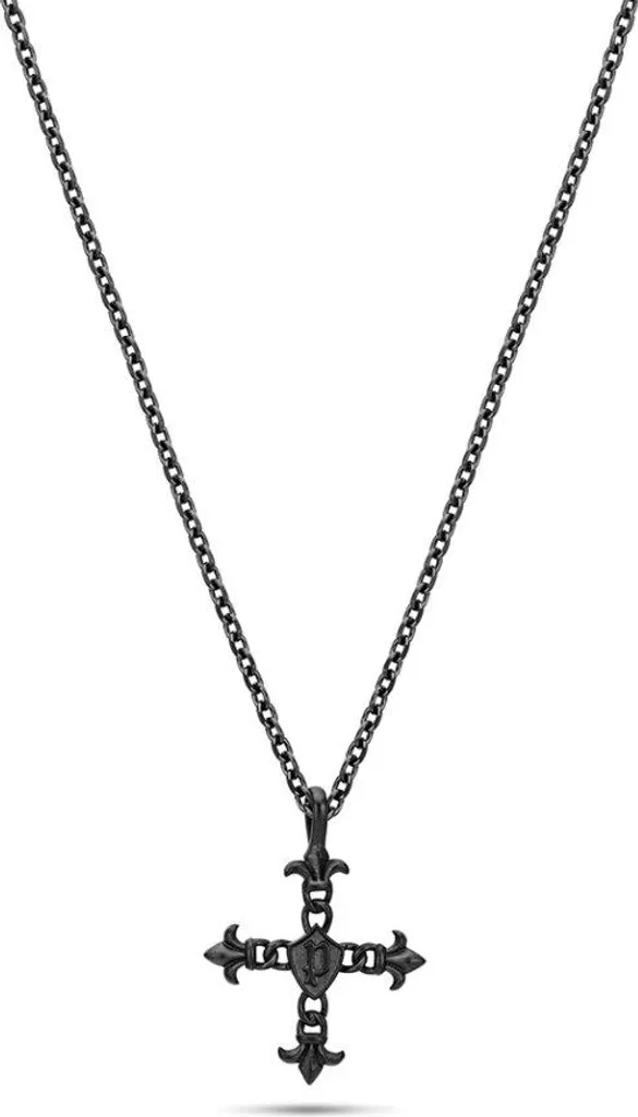Collier Homme Police KUDOS Acier Anti-Allergique Inoxydable Ne Noircit Pas