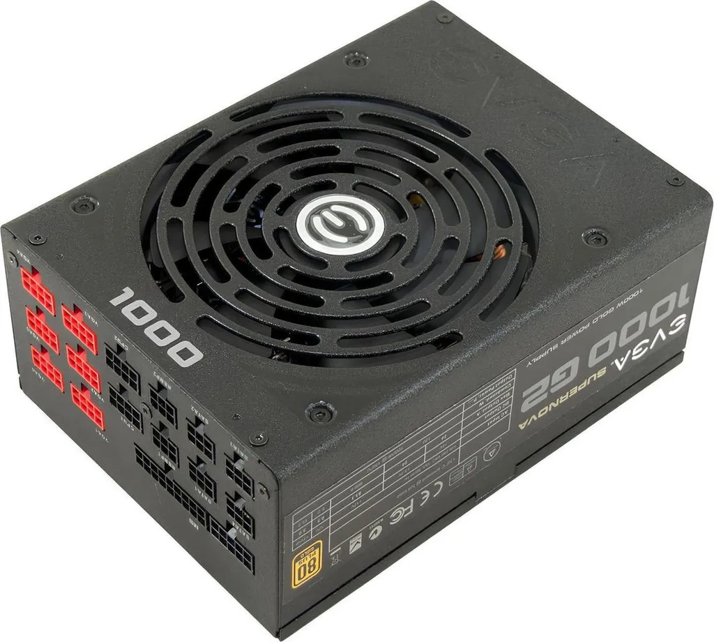 EVGA SuperNOVA 1000 G2 : Alimentation PC 1000W 80 Plus Gold Haute Qualité