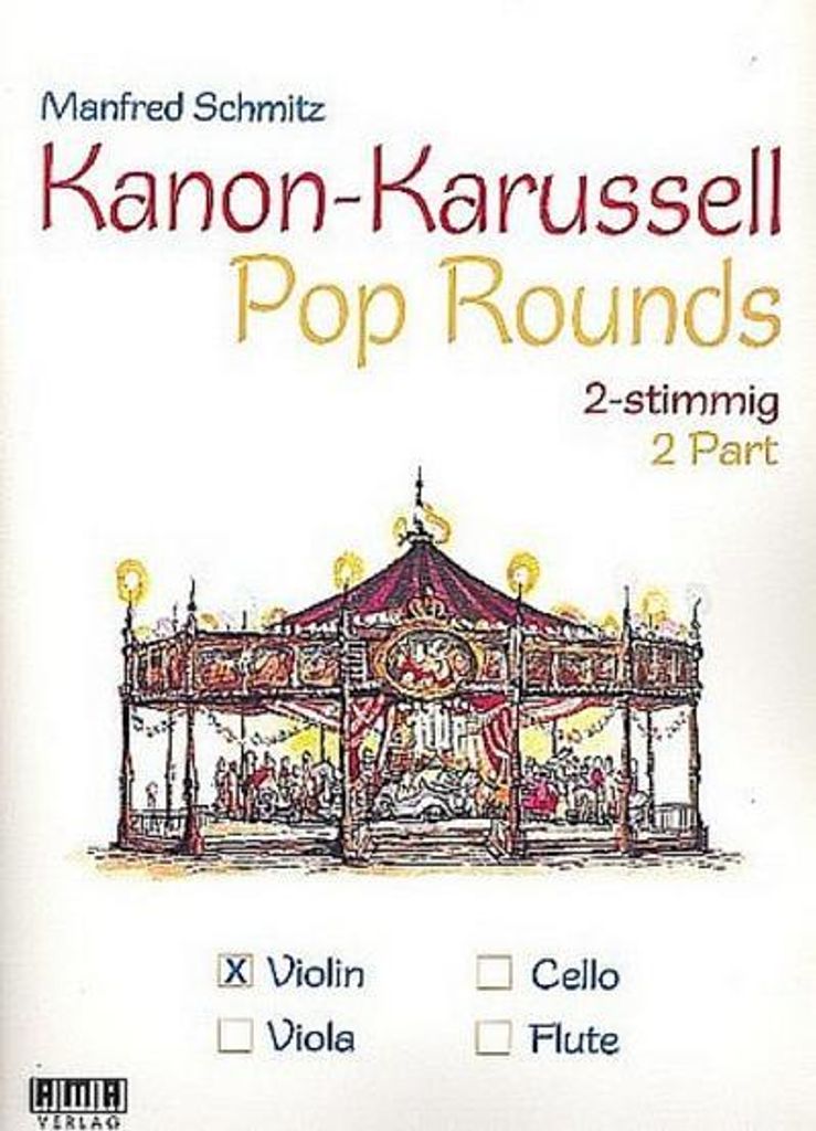 Schmitz, M: Kanon-Karussell - Pop Rounds (2 stimmig)