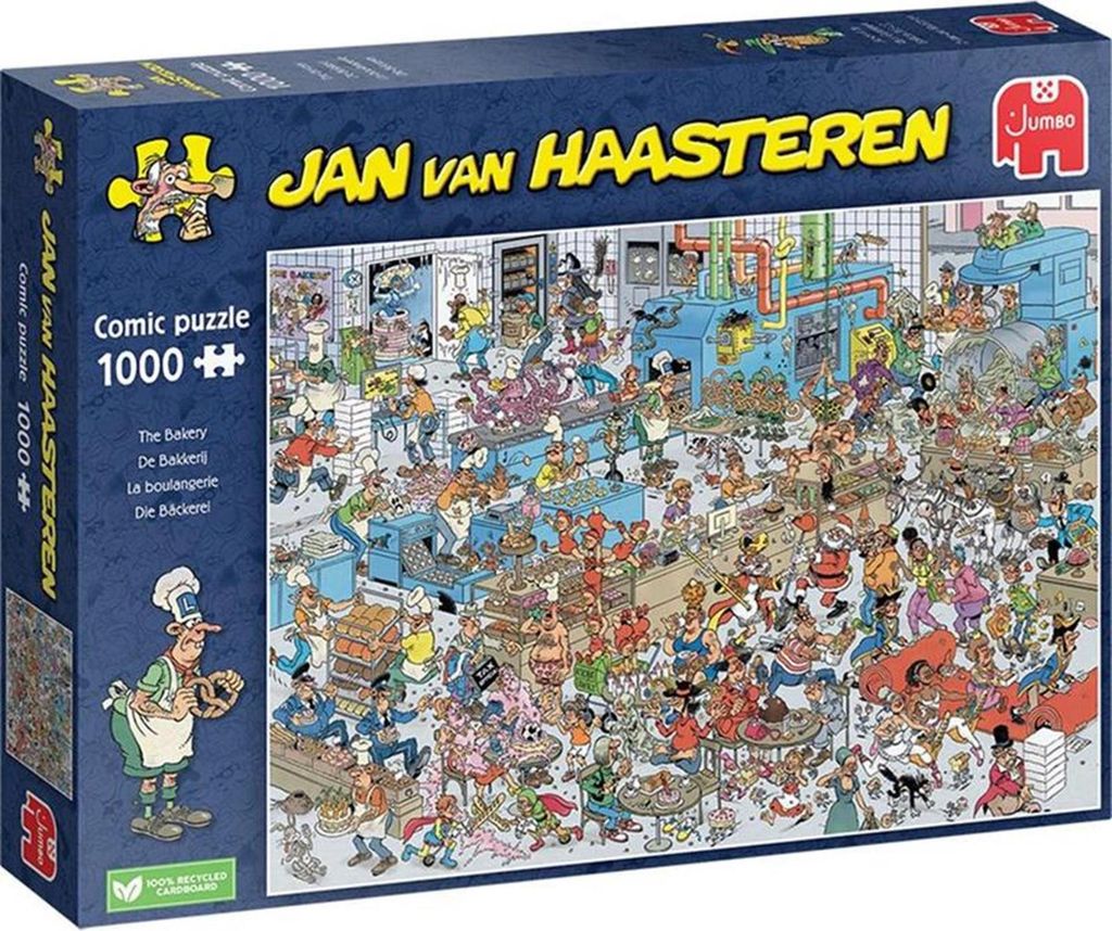 Jan van Haasteren, La boulangerie, puzzle de 1000 pièces Image du produit 