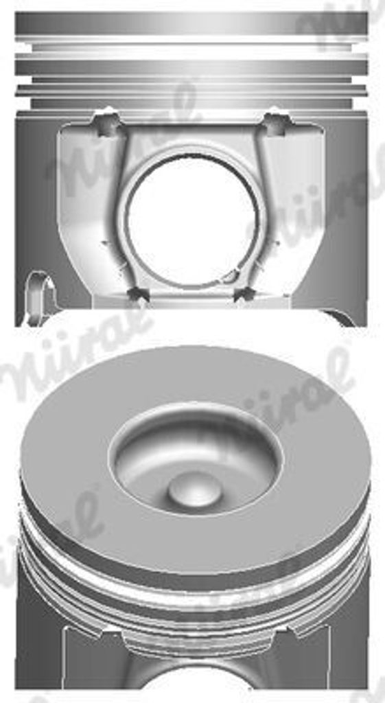 NÜRAL 87-113507-00 Kolben für FORD TRANSIT Bus (FD, FB, FS, FZ, FC) TRANSIT Kasten (FA) TRANSIT Pritsche/Fahrgestell (FM, FN) für LTI für LDV