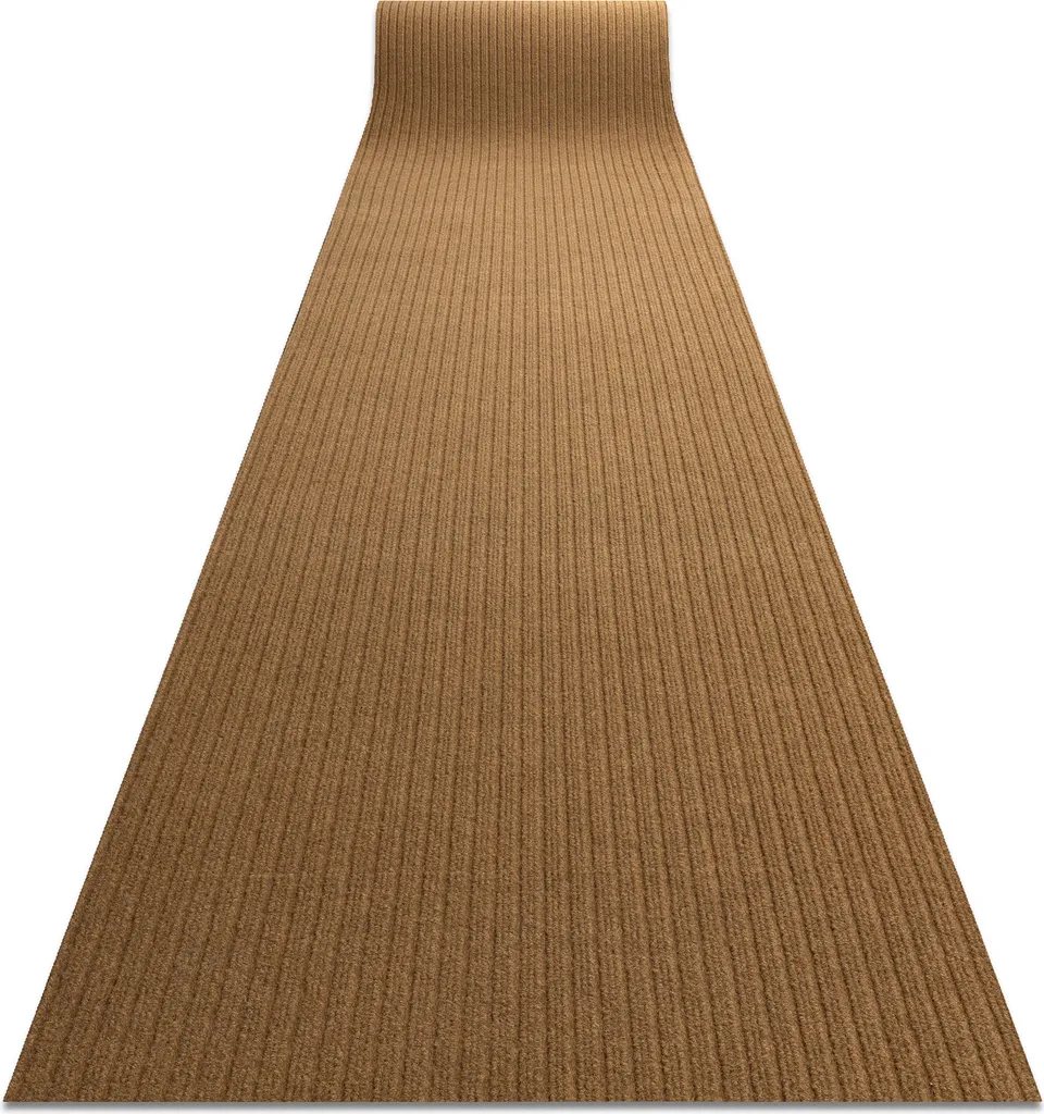 Tapis de sol antidérapant CEYLON marron 100cm aspect naturel et robuste