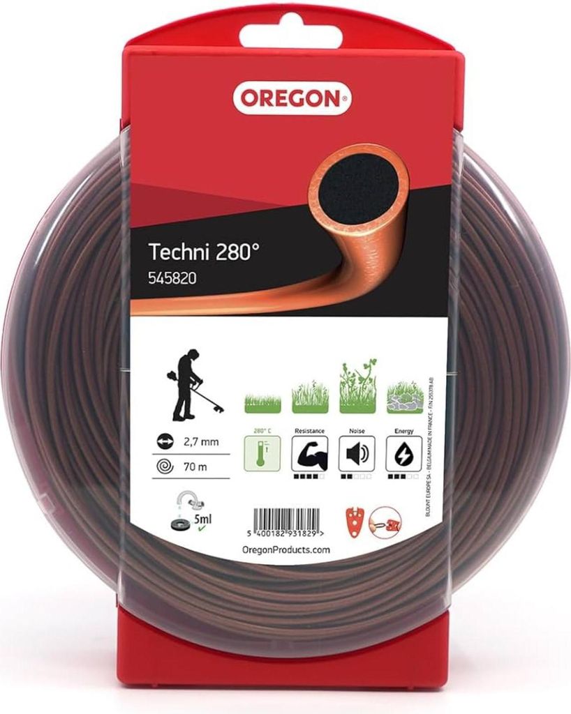 Filo per decespugliatore Oregon Techni 280° 2,7 mm 70 m  ( Immagine del prodotto 