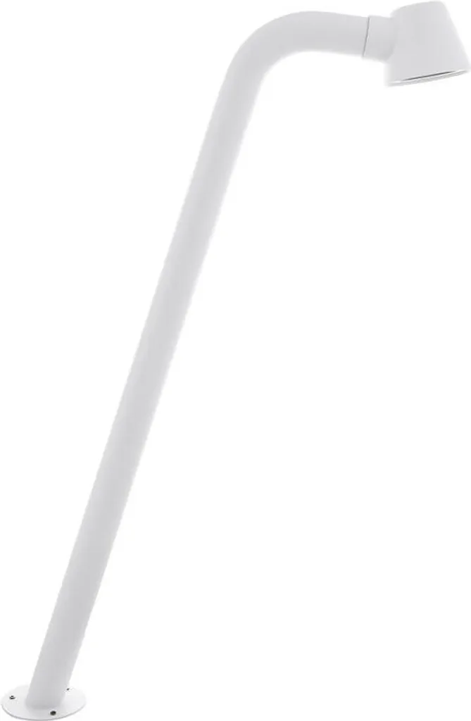 Lampadaire extérieur LED 35W blanc Italux Zack avec hauteur de 100cm
