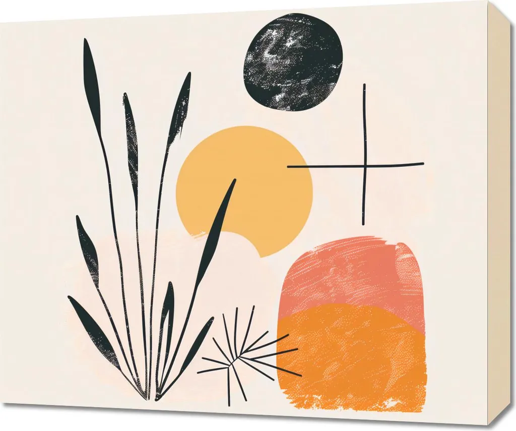 Quadro 60x50 cm Cosmo nella Natura | Tela Moderna Arredamento Casa