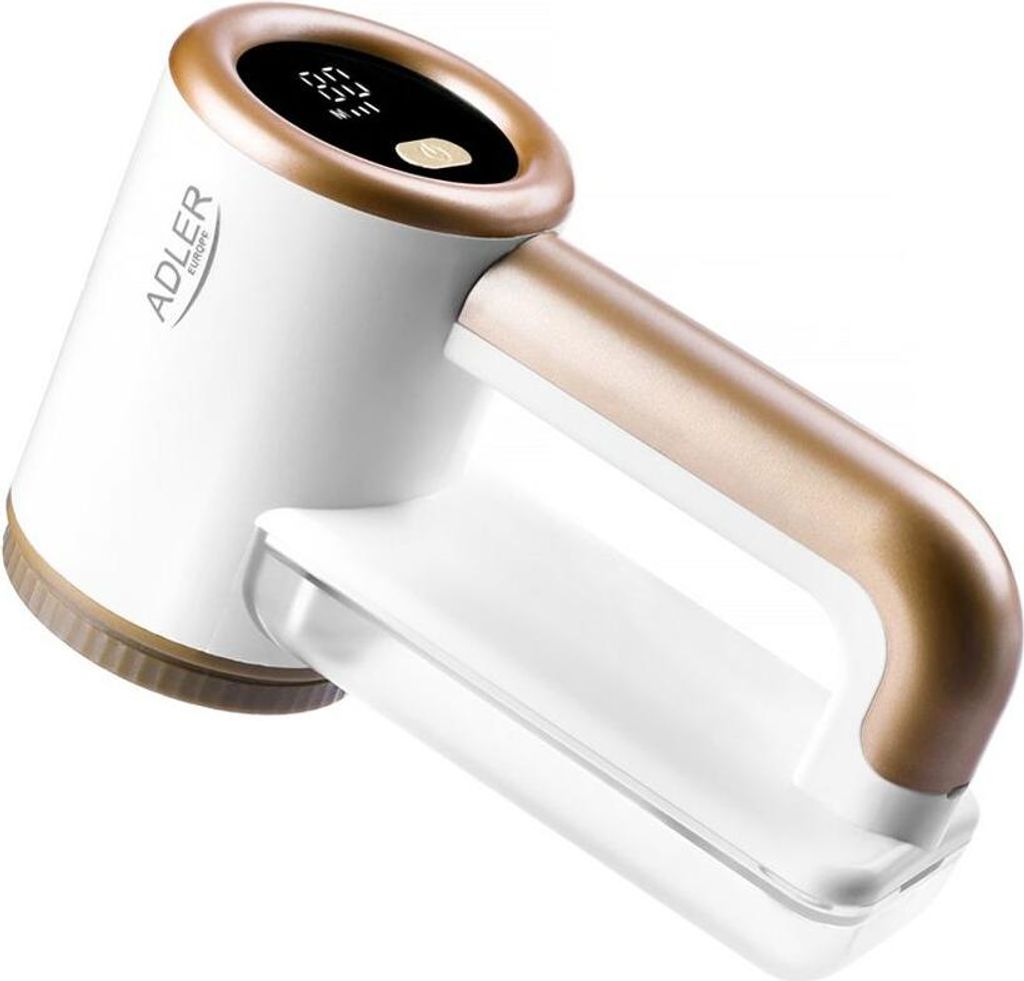 Adler | Pluisroller | AD 9617 | Wit/Goud | Oplaadbare Productafbeelding 