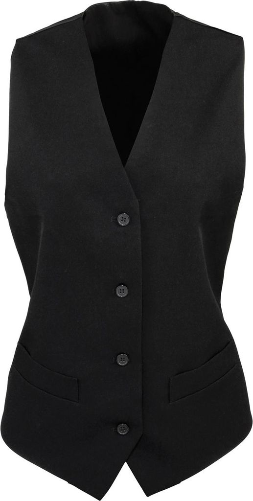 Premier - Weste Gepolstert für Damen PC6707 (XXS) (Schwarz)