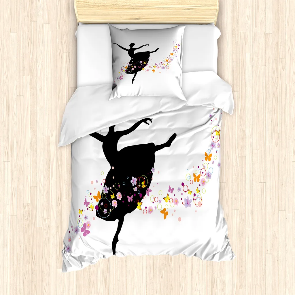 Copripiumino ABAKUHAUS Ballerina Singolo 135x200 - Minimal Design