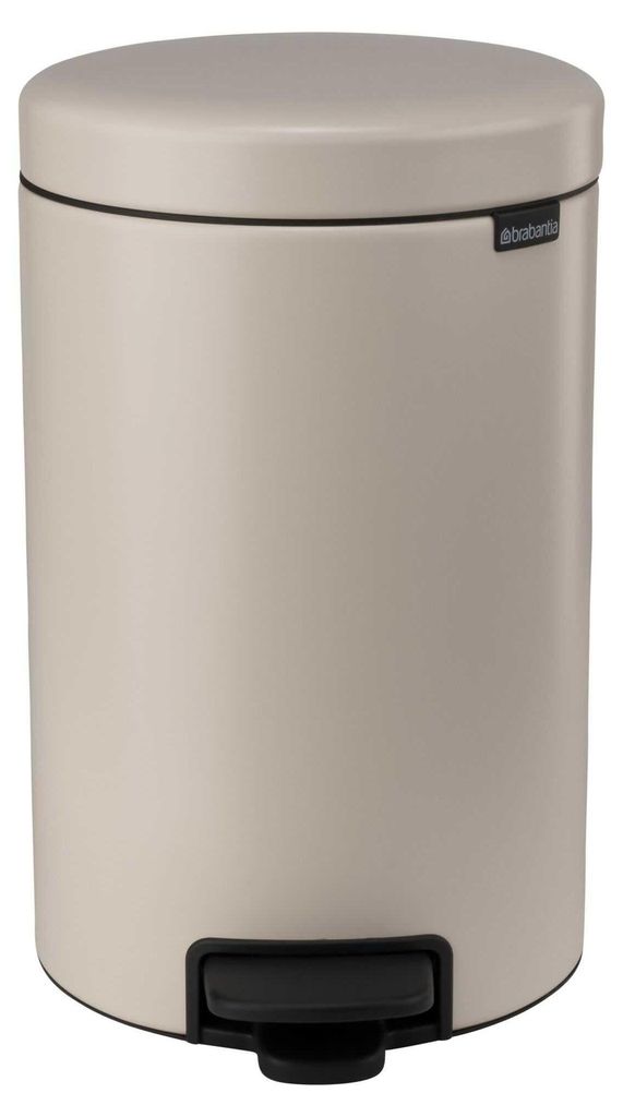 Brabantia Treteimer Newicon 12 L Soft Beige Produktbild 