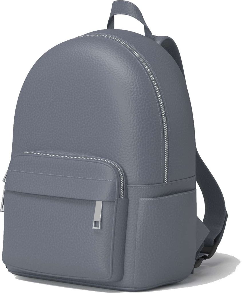 Damen Rucksack aus Veganem Leder – Vielseitig & Praktisch 30608 Grau