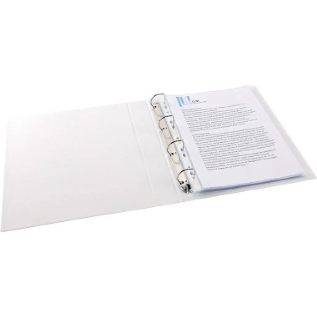 OXFORD 100460990 100 Prospekthüllen "Premium" DIN A4 glasklar glatt 0,12 mm