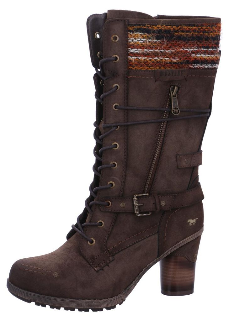 Mustang Kalk.3.0 Schnürstiefel Braun Produktbild 