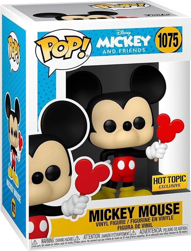 Funko Pop! Disney Mickey Mouse z Lodem - Ekskluzywna Figurka Winylowa