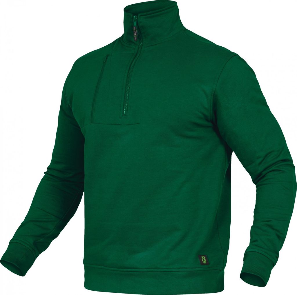 Leibwächter Zip-Sweater Flex-Line FLEXR01 Gr. S grün Produktbild 