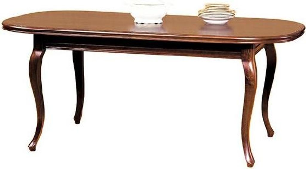 KLASSISCHE TISCHE ESSTISCH ESSZIMMER TISCH ECHT HOLZ Italienische Möbel - ZB-5