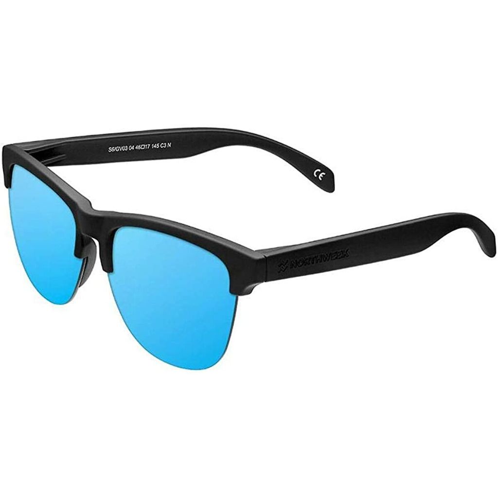 Uni-Sonnenbrille Northweek Gravity Deck Schwarz Blau (Ø 48,5 mm)