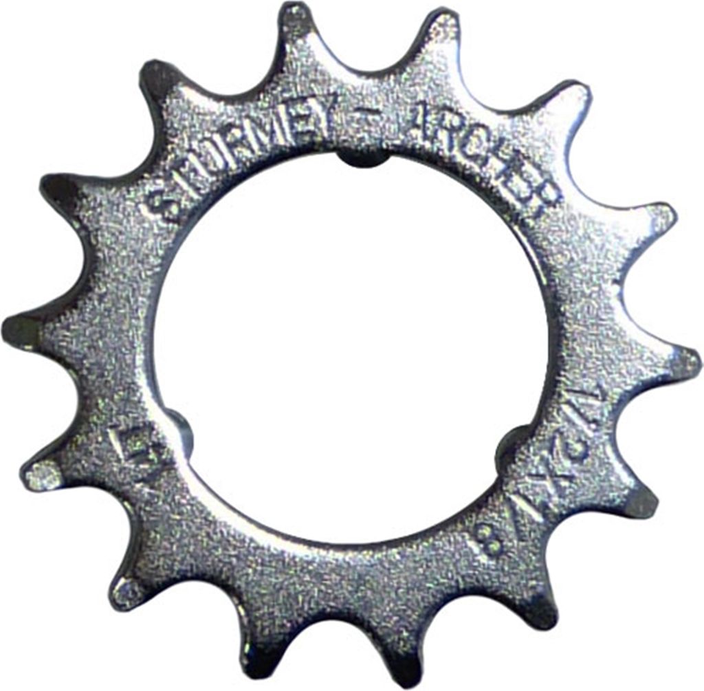 SunRace Steckkranz 14 Zähne, 1/2 x 1/8, flach