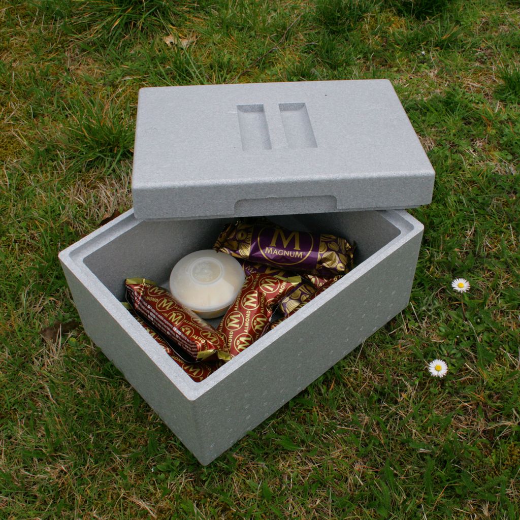 Climapor Thermobox inkl. Deckel -  ca. 16,5 L, grau Produktbild 6