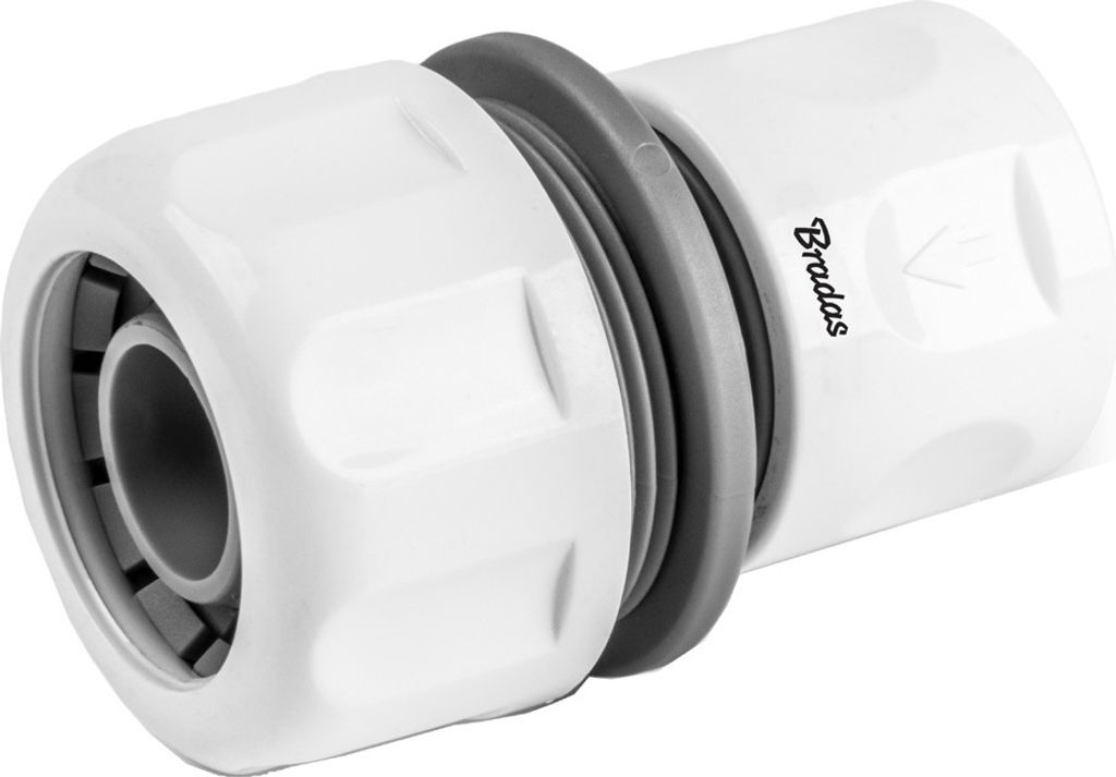 Bradas WL-2130 Raccord de tuyau WHITE LINE 3/4" blanc Image du produit 