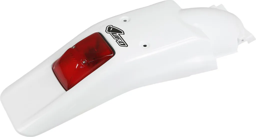 Garde-boue arrière UFO Plast pour Honda XR 400 1996-2000 Blanc HO03611041