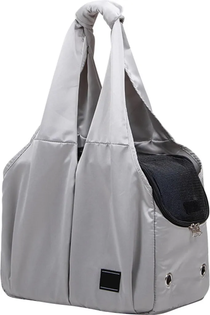 Borsa Gatto Luxury Invernale - Trasportino a Tracolla Soft e Traspirante