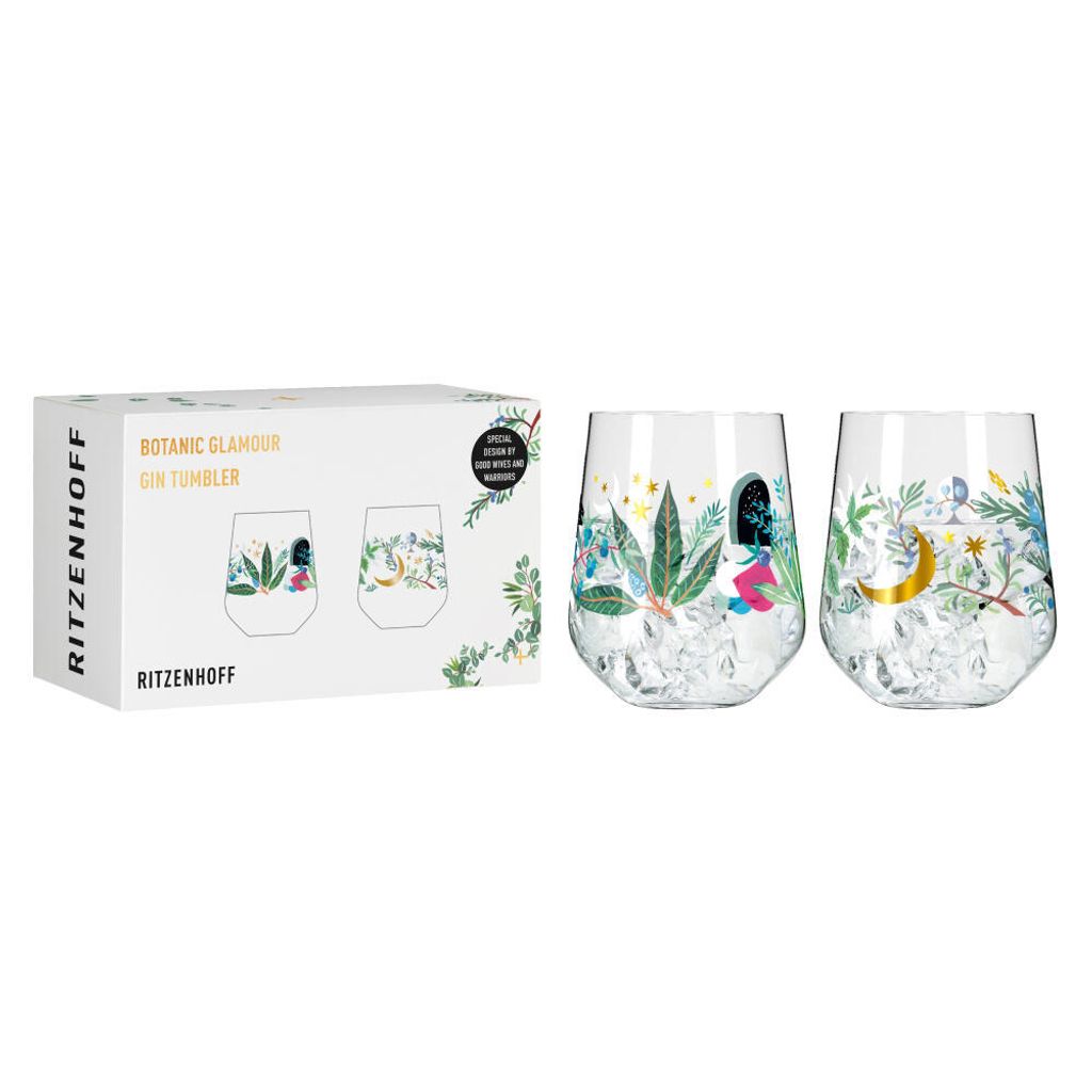 Botanic Glamour Set De Verres À Pied #7, #8 De Good Wives Image du produit 