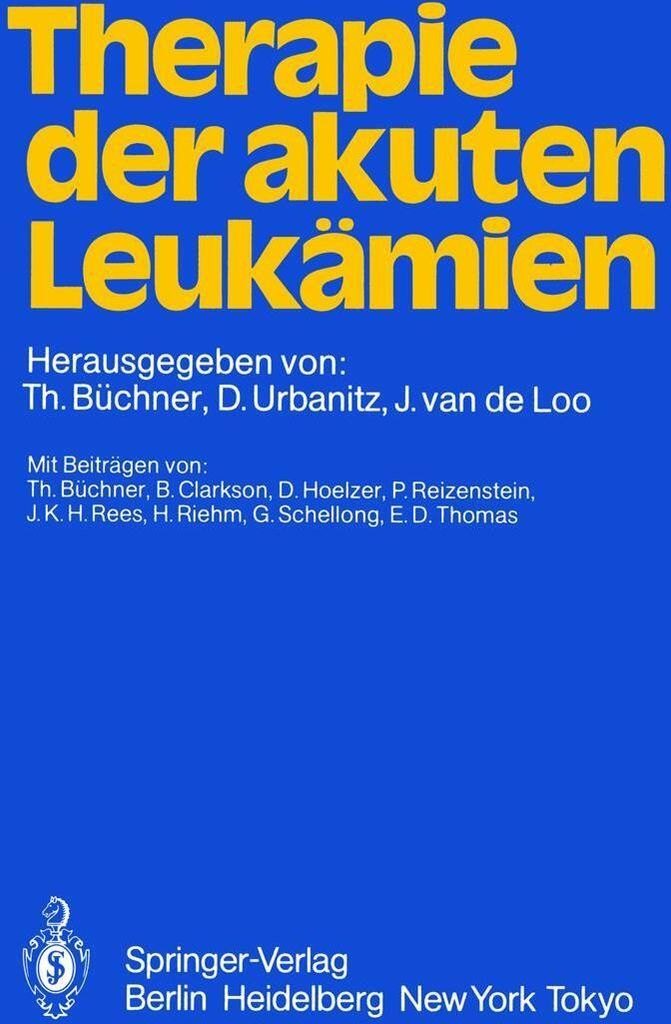 Therapie der akuten Leukämien
