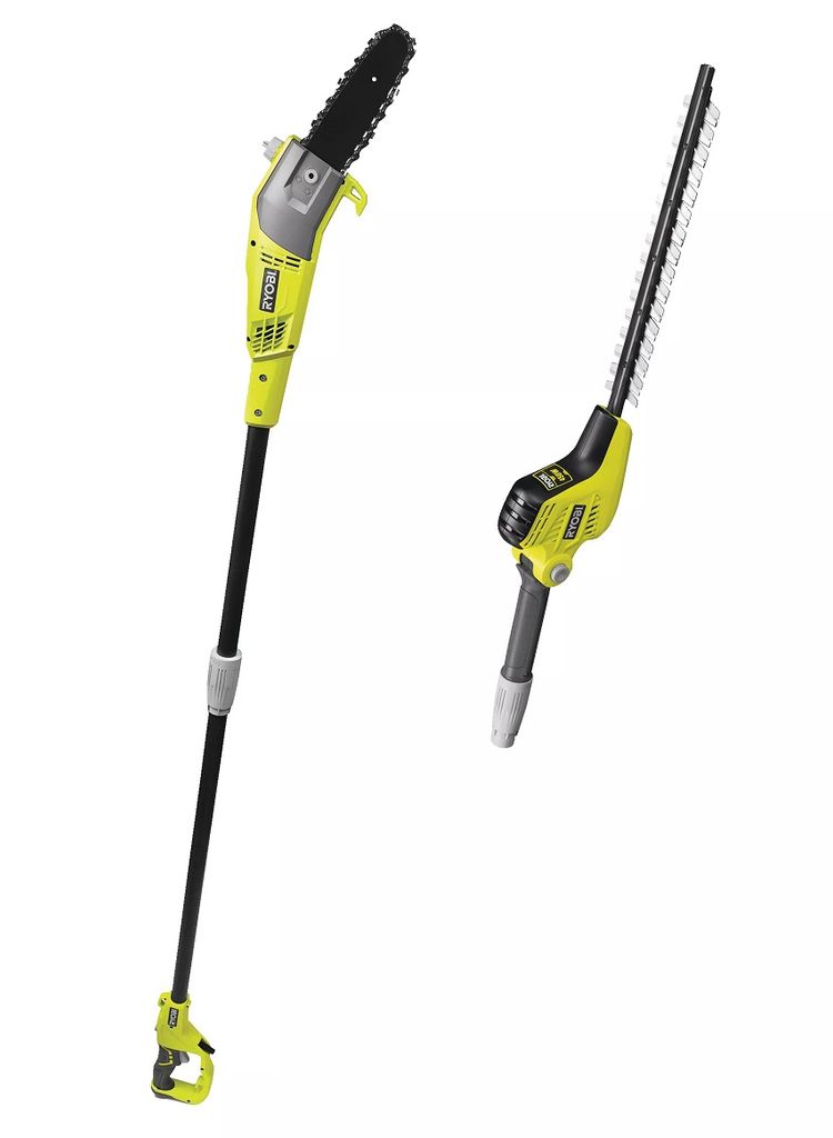 RYOBI 750W Astschere und 450W Heckenschere Set RP750450 Produktbild 