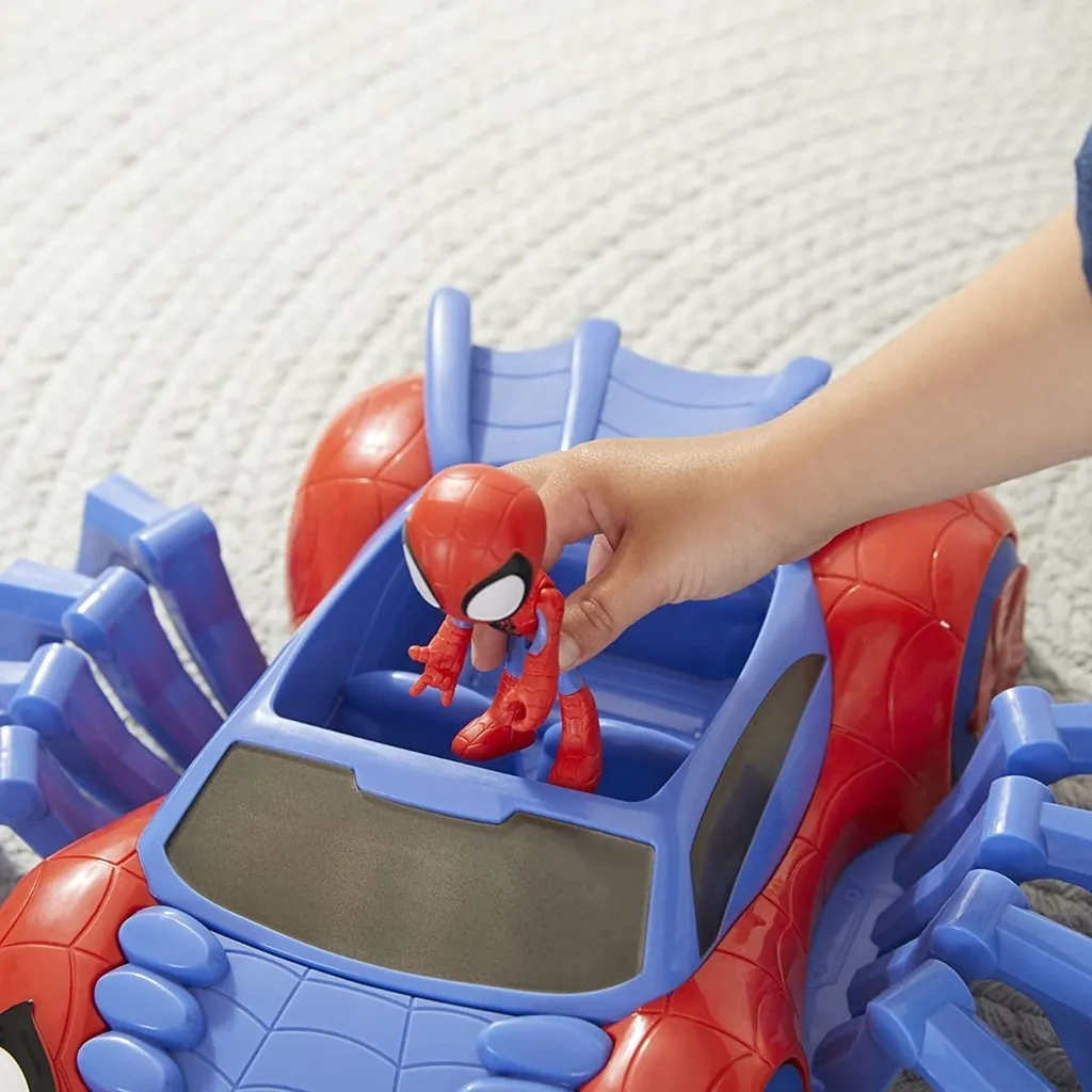Hasbro Marvel Spidey Ultimate Web-Crawler Véhicule Géant 2-en-1 Marvel