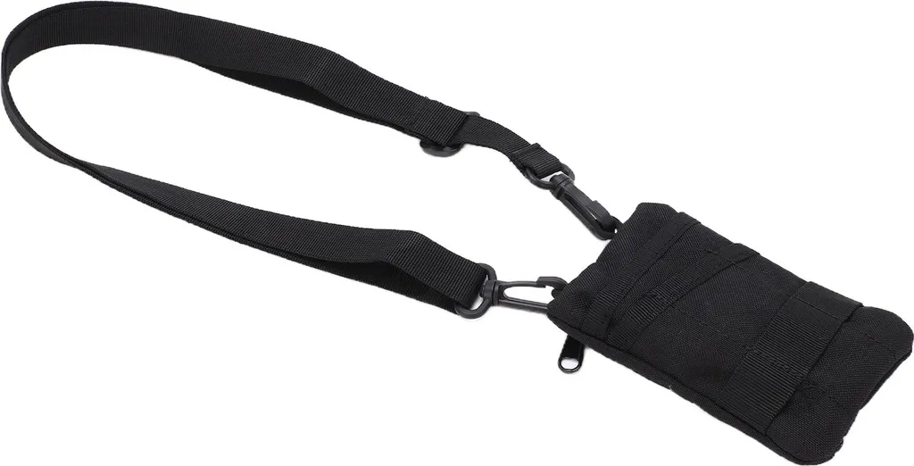 Utility Pouch Tattica Molle EDC - Marsupio Nero Impermeabile Escursioni
