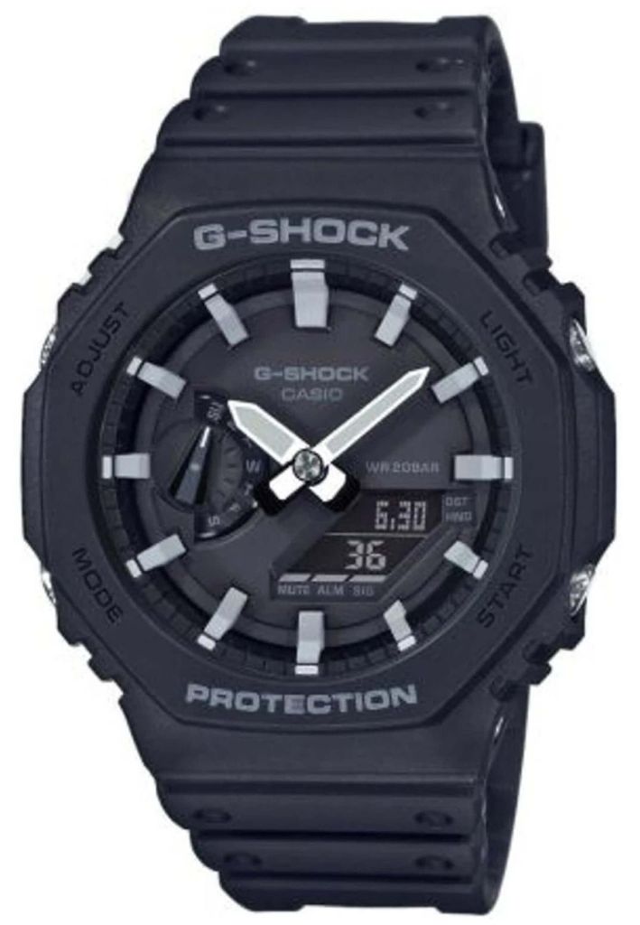 Casio G-Shock GA-2100-1AER, Wasserfest, Quarz Produktbild 