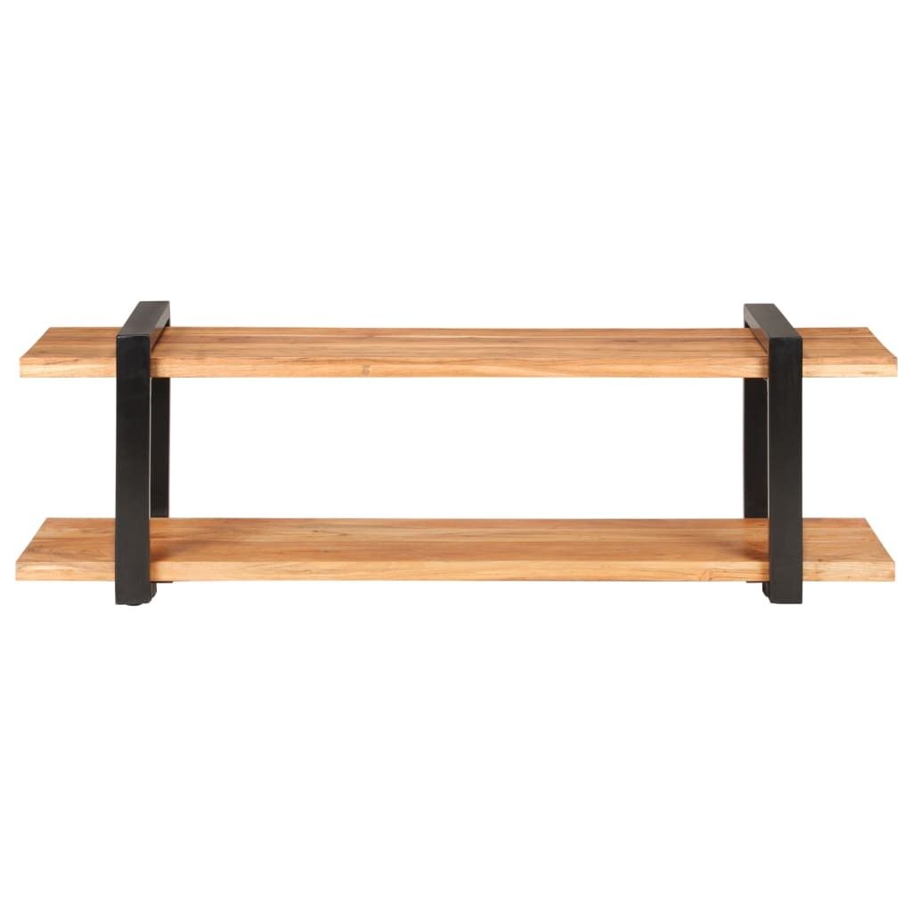 "SALE 2026"TV-Schrank - TV-Regal - Fernsehkommode - 130x40x40 cm Akazie Massivholz - TV-Lowboard DE9302916