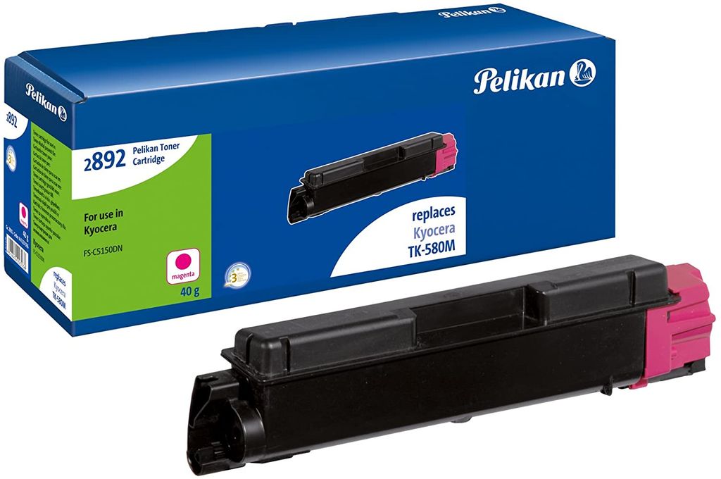 Pelikan Tintenpatrone - Replacement für Kyocera (TK-580M) - Magenta - Tintenstrahl - 1er Pack