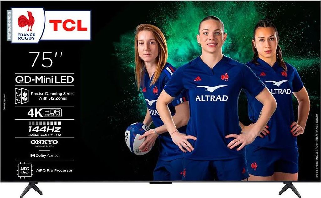 TCL C6K 75C6K TV 190,5 cm (75") 4K Ultra HD Smart TV Wi-Fi Produktbild 
