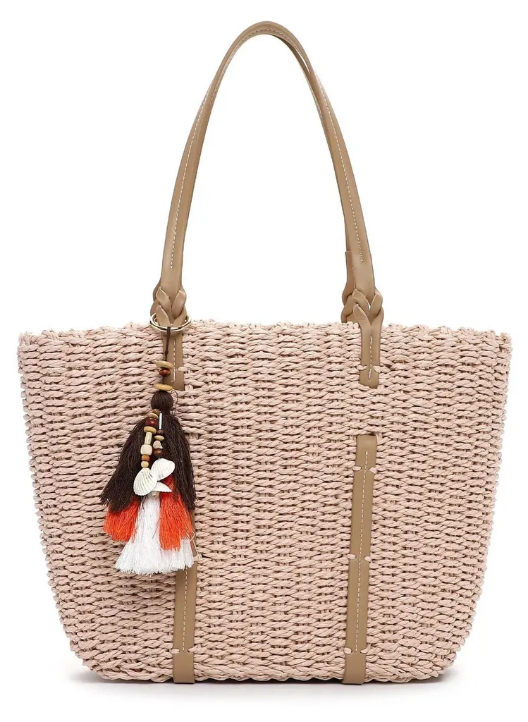 Grand Sac à Main Cityshopper Rose pour Femme SURI FREY Nandy Pratique