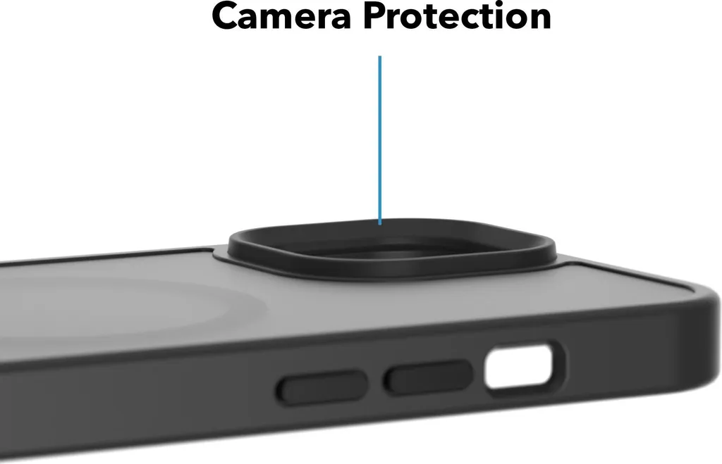 AlzaGuard Matte Cover iPhone 14 MagSafe Nera - Semplice e Forte - 2